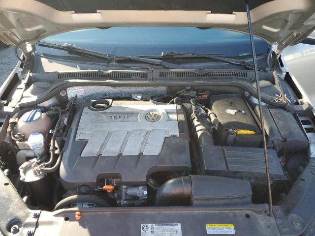 3VWLL7AJ9DM297130 - 2013 VOLKSWAGEN JETTA TDI BEIGE photo 11