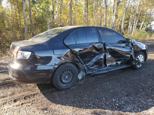 3VW2K7AJ7FM309311 - 2015 VOLKSWAGEN JETTA BASE BLACK photo 3