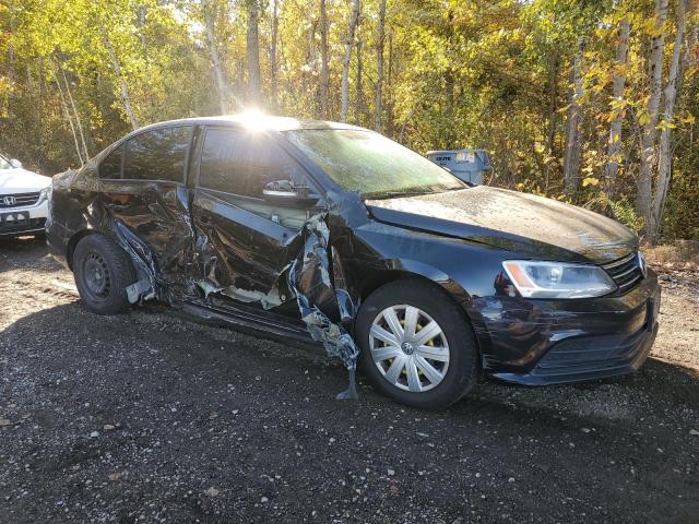 3VW2K7AJ7FM309311 - 2015 VOLKSWAGEN JETTA BASE BLACK photo 4