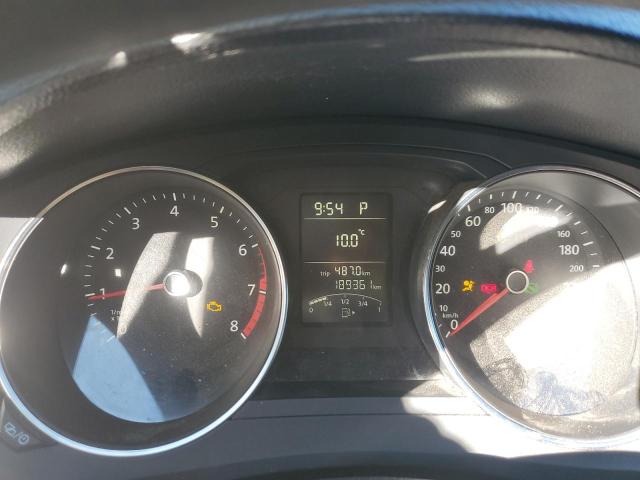 3VW2K7AJ7FM309311 - 2015 VOLKSWAGEN JETTA BASE BLACK photo 9