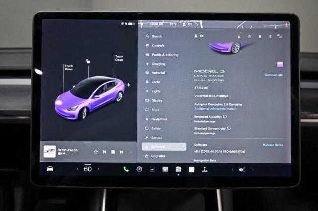 5YJ3E1EB5JF128896 - 2018 TESLA MODEL 3 Qara foto 8