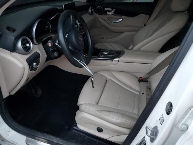 WDC0G4KBXHF152064 - 2017 MERCEDES-BENZ GLC 300 4MATIC WHITE photo 7