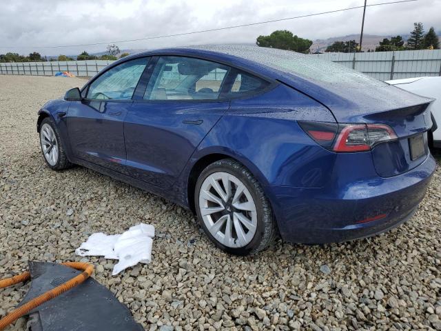5YJ3E1EAXPF452104 - 2023 TESLA MODEL 3 Mavi foto 2
