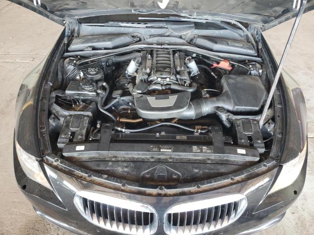 WBAEA5C51ACV93419 - 2010 BMW 650 I BLACK photo 11
