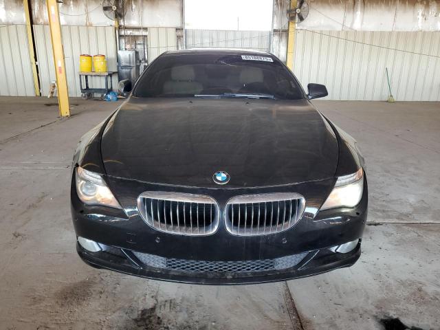 WBAEA5C51ACV93419 - 2010 BMW 650 I BLACK photo 5