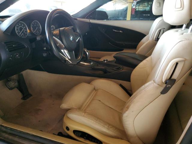 WBAEA5C51ACV93419 - 2010 BMW 650 I BLACK photo 7