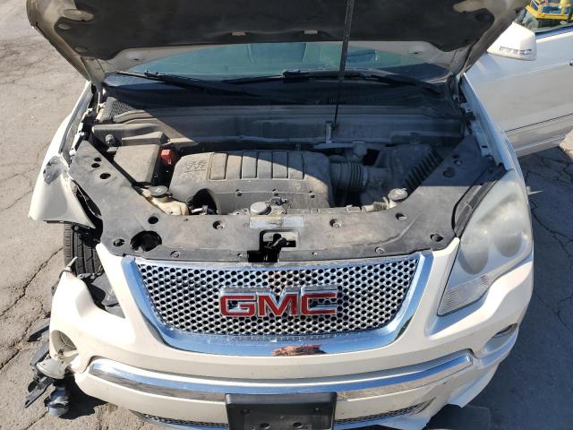 1GKKVTED8CJ316580 - 2012 GMC ACADIA DENALI WHITE photo 12