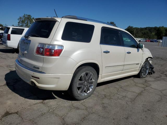 1GKKVTED8CJ316580 - 2012 GMC ACADIA DENALI WHITE photo 3