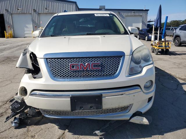 1GKKVTED8CJ316580 - 2012 GMC ACADIA DENALI WHITE photo 5