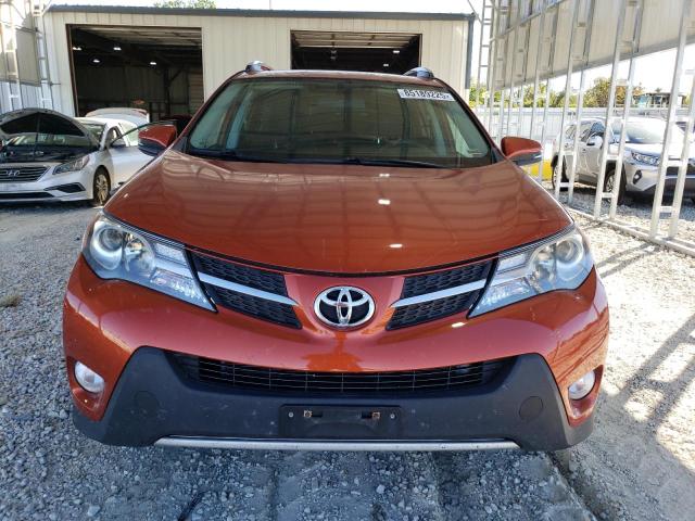 2T3RFREV0FW331616 - 2015 TOYOTA RAV4 XLE ORANGE photo 5