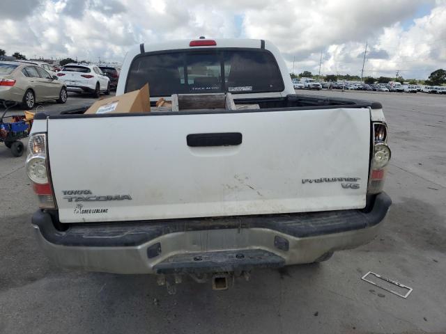 5TFJU4GN5BX008574 - 2011 TOYOTA TACOMA DOUBLE CAB PRERUNNER WHITE photo 6