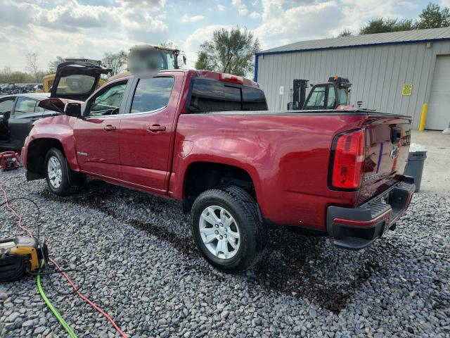 1GCGSCEN7H1300185 - 2017 CHEVROLET COLORADO LT RED photo 2