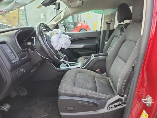 1GCGSCEN7H1300185 - 2017 CHEVROLET COLORADO LT RED photo 7