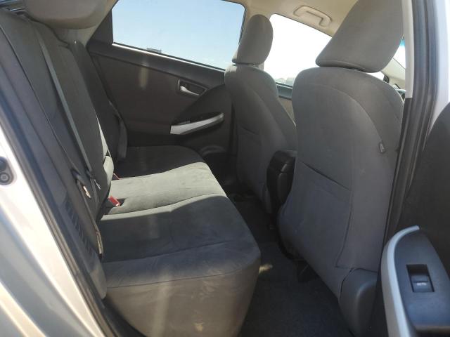 JTDKN3DUXD5651928 - 2013 TOYOTA PRIUS SILVER photo 10