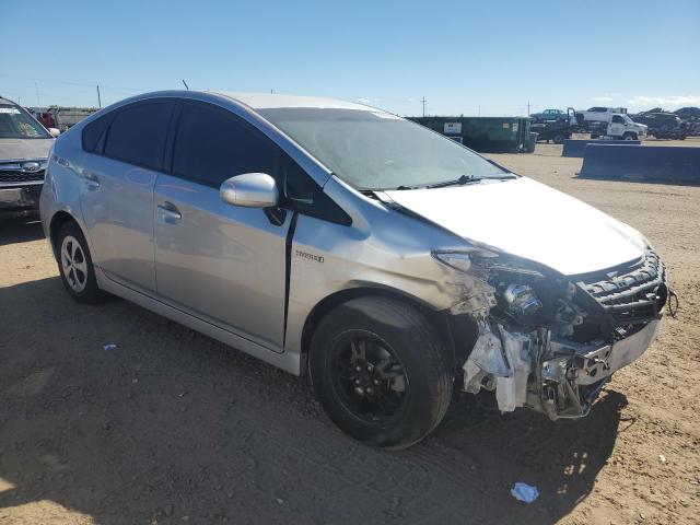 JTDKN3DUXD5651928 - 2013 TOYOTA PRIUS SILVER photo 4