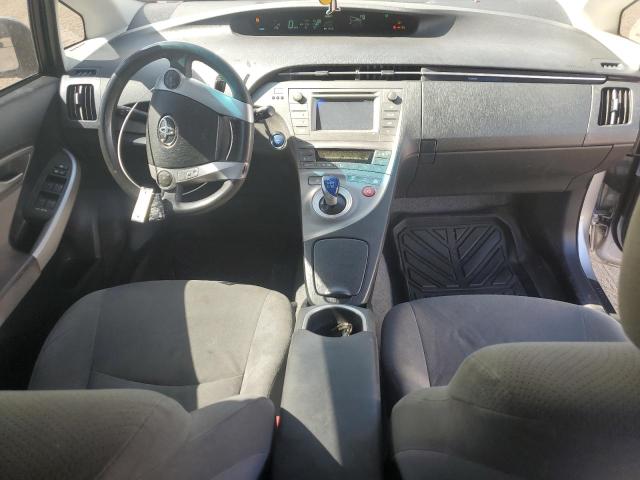 JTDKN3DUXD5651928 - 2013 TOYOTA PRIUS SILVER photo 8