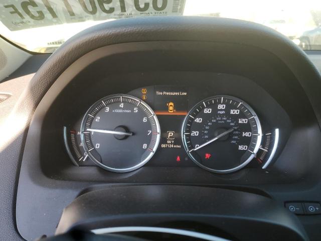 19UUB2F55GA000978 - 2016 ACURA TLX TECH WHITE photo 9