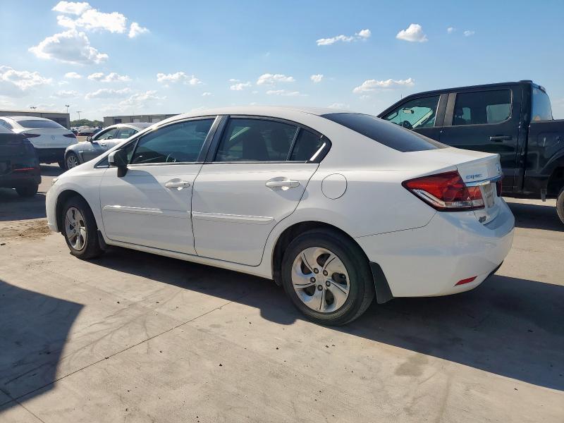 2HGFB2F59FH559748 - 2015 HONDA CIVIC LX თეთრი ფოტო 2