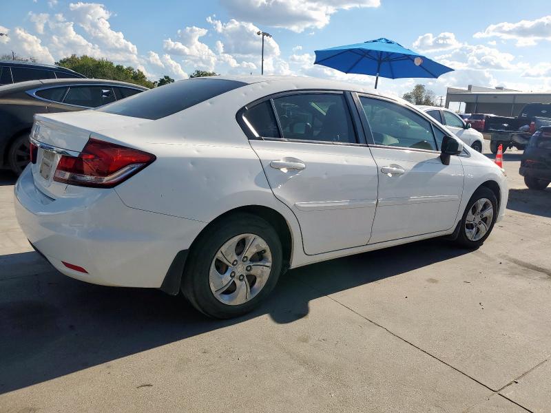 2HGFB2F59FH559748 - 2015 HONDA CIVIC LX თეთრი ფოტო 3