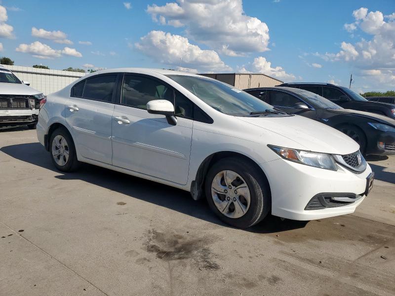 2HGFB2F59FH559748 - 2015 HONDA CIVIC LX თეთრი ფოტო 4