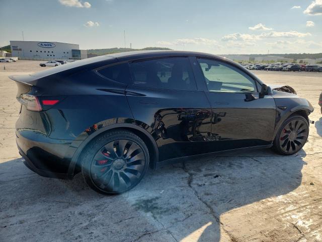 7SAYGDEF6NF344365 - 2022 TESLA MODEL Y შავი ფოტო 3
