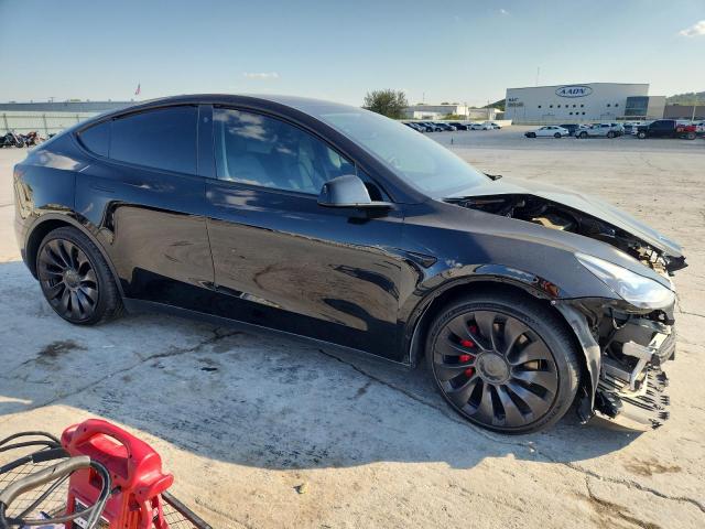 7SAYGDEF6NF344365 - 2022 TESLA MODEL Y შავი ფოტო 4