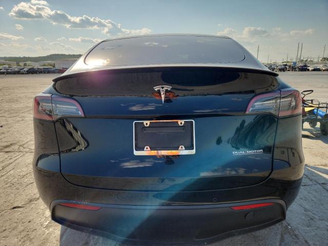 7SAYGDEF6NF344365 - 2022 TESLA MODEL Y შავი ფოტო 6