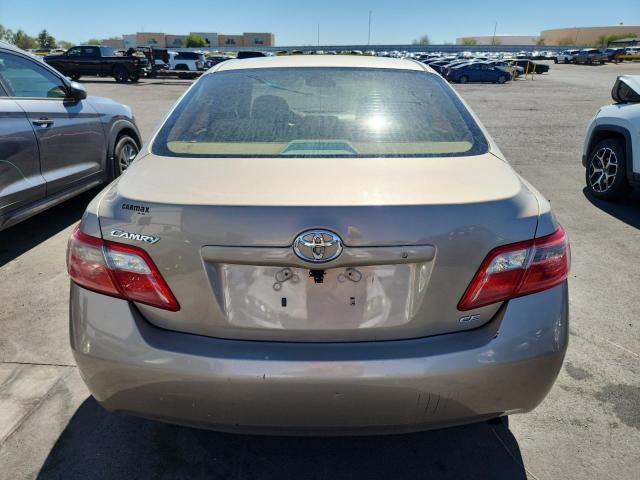 4T1BE46K87U665754 - 2007 TOYOTA CAMRY CE GOLD photo 6