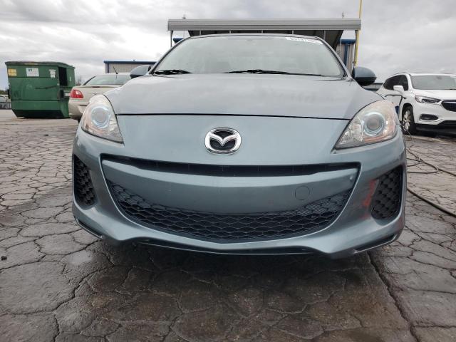 JM1BL1TF1D1777812 - 2013 MAZDA 3 I GRAY photo 5