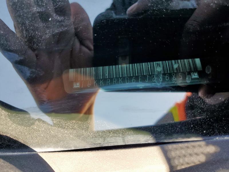 1GKKRRKD6EJ286851 - 2014 GMC ACADIA SLT-1 灰色 照片 13