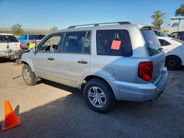 5FNYF18605B047960 - 2005 HONDA PILOT EXL SILVER photo 2