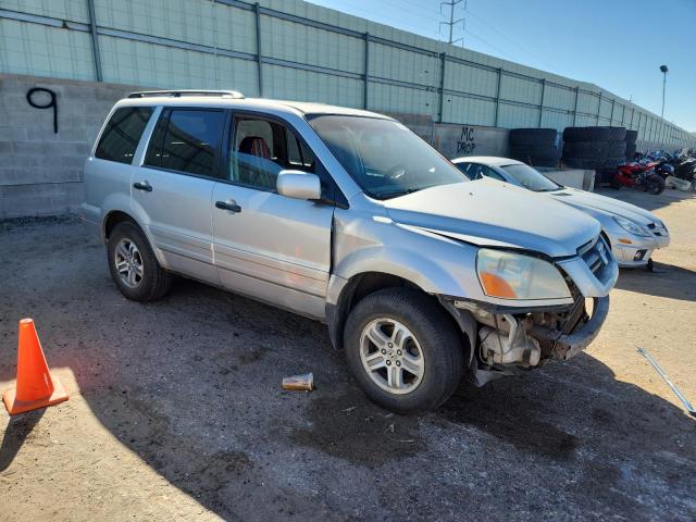 5FNYF18605B047960 - 2005 HONDA PILOT EXL SILVER photo 4