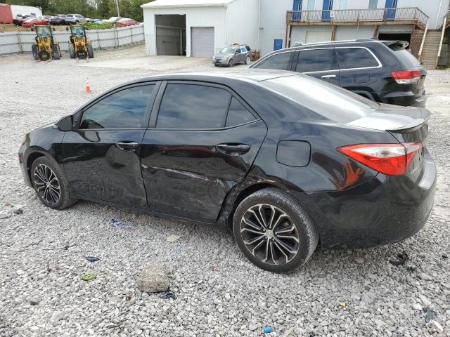 2T1BURHE5FC279624 - 2015 TOYOTA COROLLA L BLACK photo 2