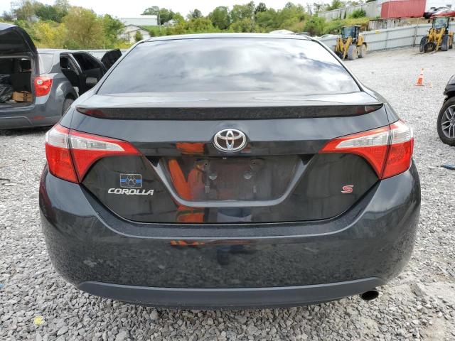 2T1BURHE5FC279624 - 2015 TOYOTA COROLLA L BLACK photo 6