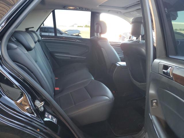 4JGBB8GB4BA644277 - 2011 MERCEDES-BENZ ML 350 4MATIC BLACK photo 10