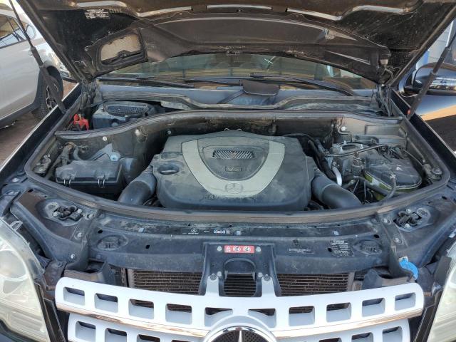 4JGBB8GB4BA644277 - 2011 MERCEDES-BENZ ML 350 4MATIC BLACK photo 11