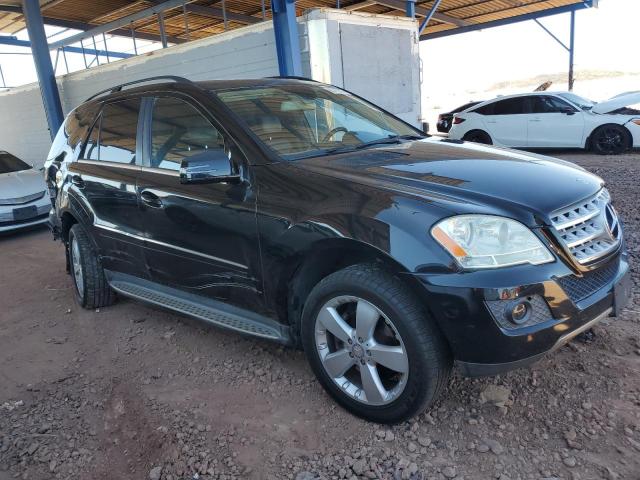 4JGBB8GB4BA644277 - 2011 MERCEDES-BENZ ML 350 4MATIC BLACK photo 4