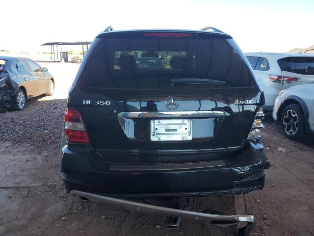 4JGBB8GB4BA644277 - 2011 MERCEDES-BENZ ML 350 4MATIC BLACK photo 6