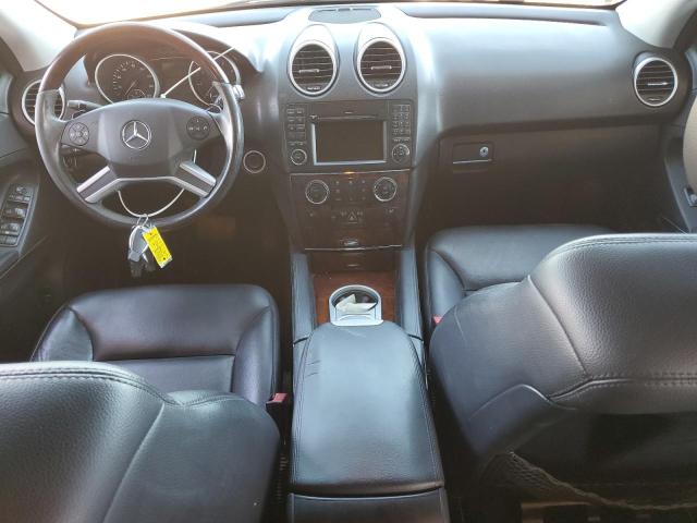 4JGBB8GB4BA644277 - 2011 MERCEDES-BENZ ML 350 4MATIC BLACK photo 8