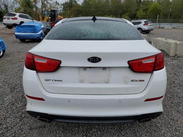 5XXGN4A74FG441818 - 2015 KIA OPTIMA EX WHITE photo 6