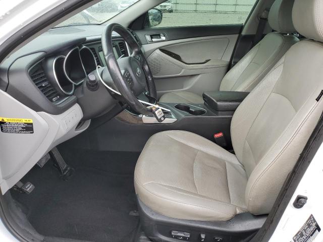 5XXGN4A74FG441818 - 2015 KIA OPTIMA EX WHITE photo 7