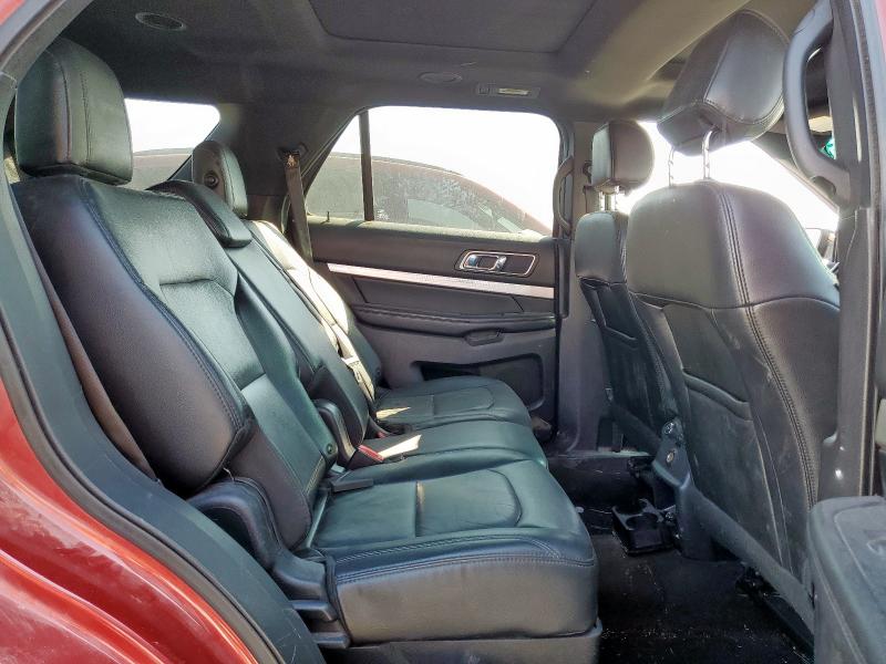 1FM5K8D87GGD19116 - 2016 FORD EXPLORER XLT Kırmızı fotoğraf 11
