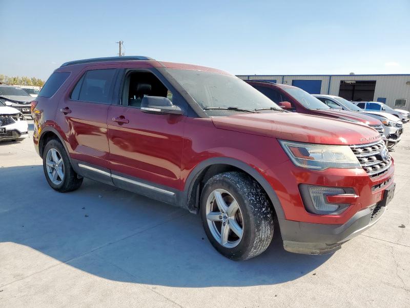 1FM5K8D87GGD19116 - 2016 FORD EXPLORER XLT Kırmızı fotoğraf 4