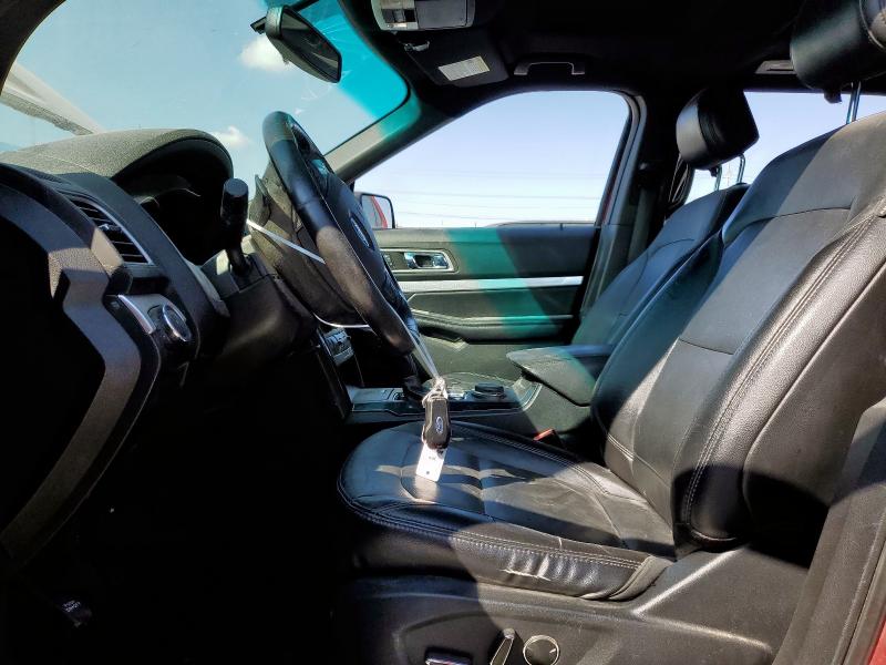 1FM5K8D87GGD19116 - 2016 FORD EXPLORER XLT Kırmızı fotoğraf 7