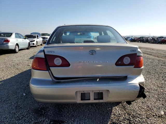 1NXBR12E62Z652173 - 2002 TOYOTA COROLLA CE GOLD photo 6