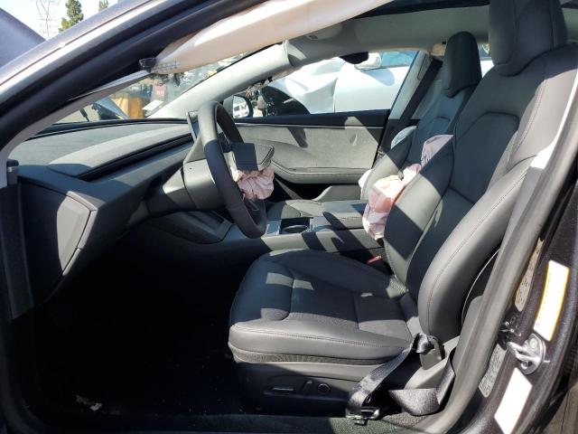 5YJ3E1EA1SF981756 - 2025 TESLA MODEL 3 灰色 照片 7