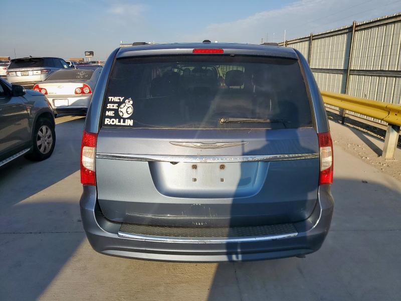 2A4RR5DG4BR782999 - 2011 CHRYSLER TOWN & COU TOURING BLUE photo 6