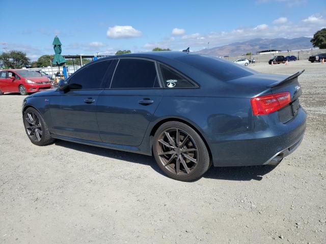 WAUHGAFC8FN010239 - 2015 AUDI A6 PRESTIGE გრაფიტი ფოტო 2