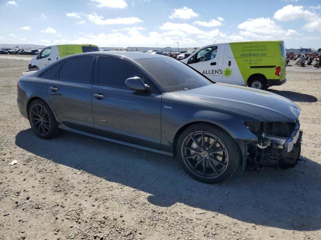 WAUHGAFC8FN010239 - 2015 AUDI A6 PRESTIGE გრაფიტი ფოტო 4