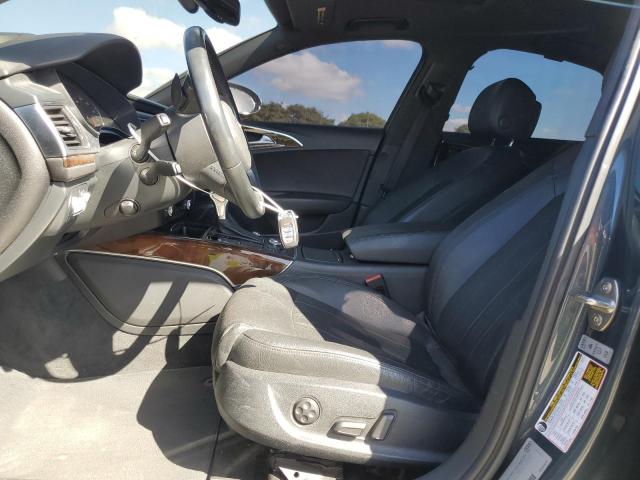 WAUHGAFC8FN010239 - 2015 AUDI A6 PRESTIGE გრაფიტი ფოტო 7